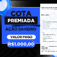 COTA PREMIADA - 684625 - R$1.000,00 ganhador do prêmio COTA PREMIADA - 684625 - R$1.000,00